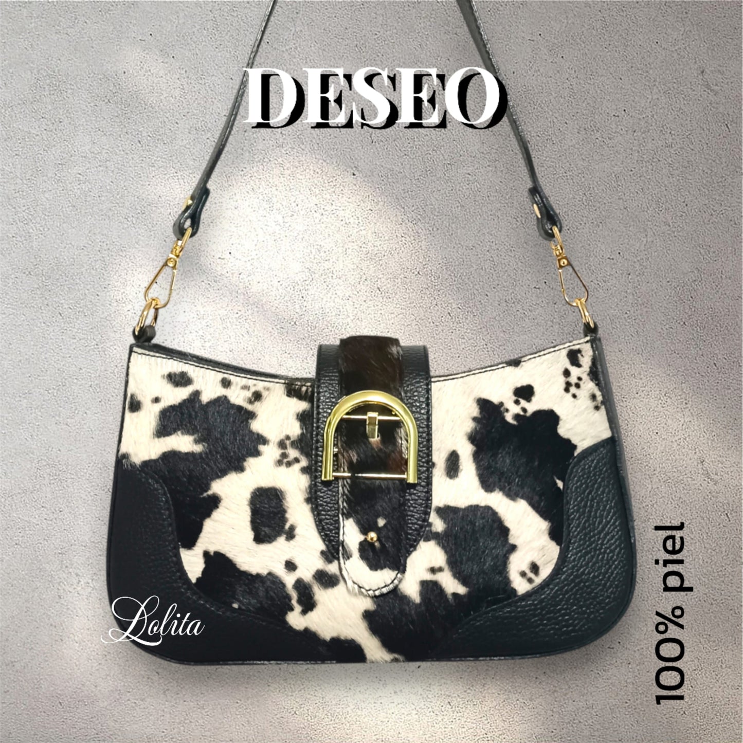 Bolso 100% piel vaca