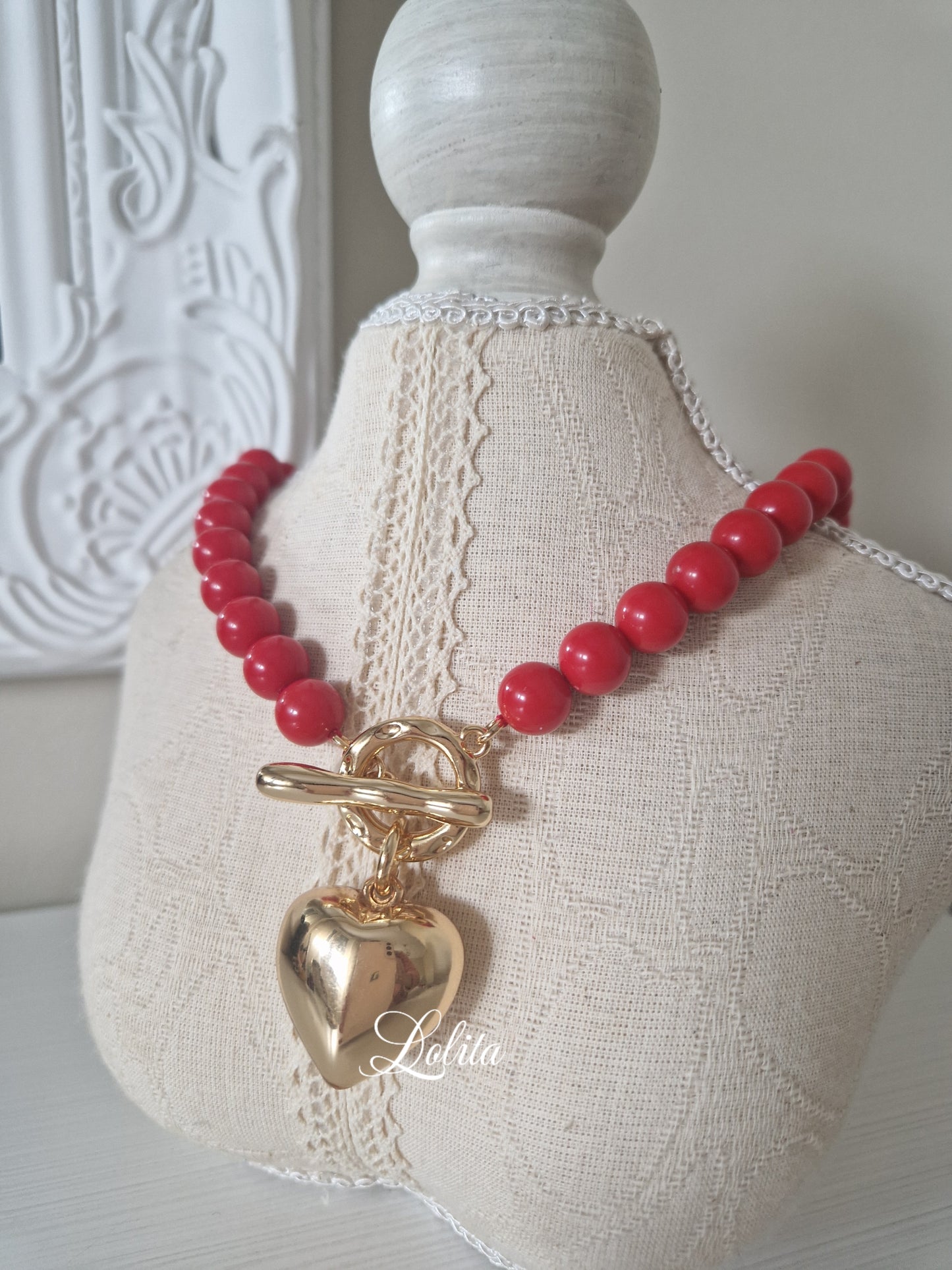 COLLAR PROMESA ROJO