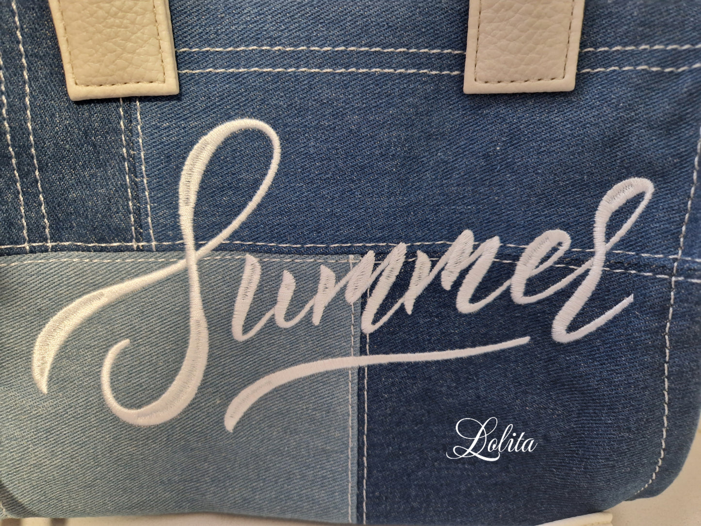 TOTE SUMMER LOVERS BLANCO