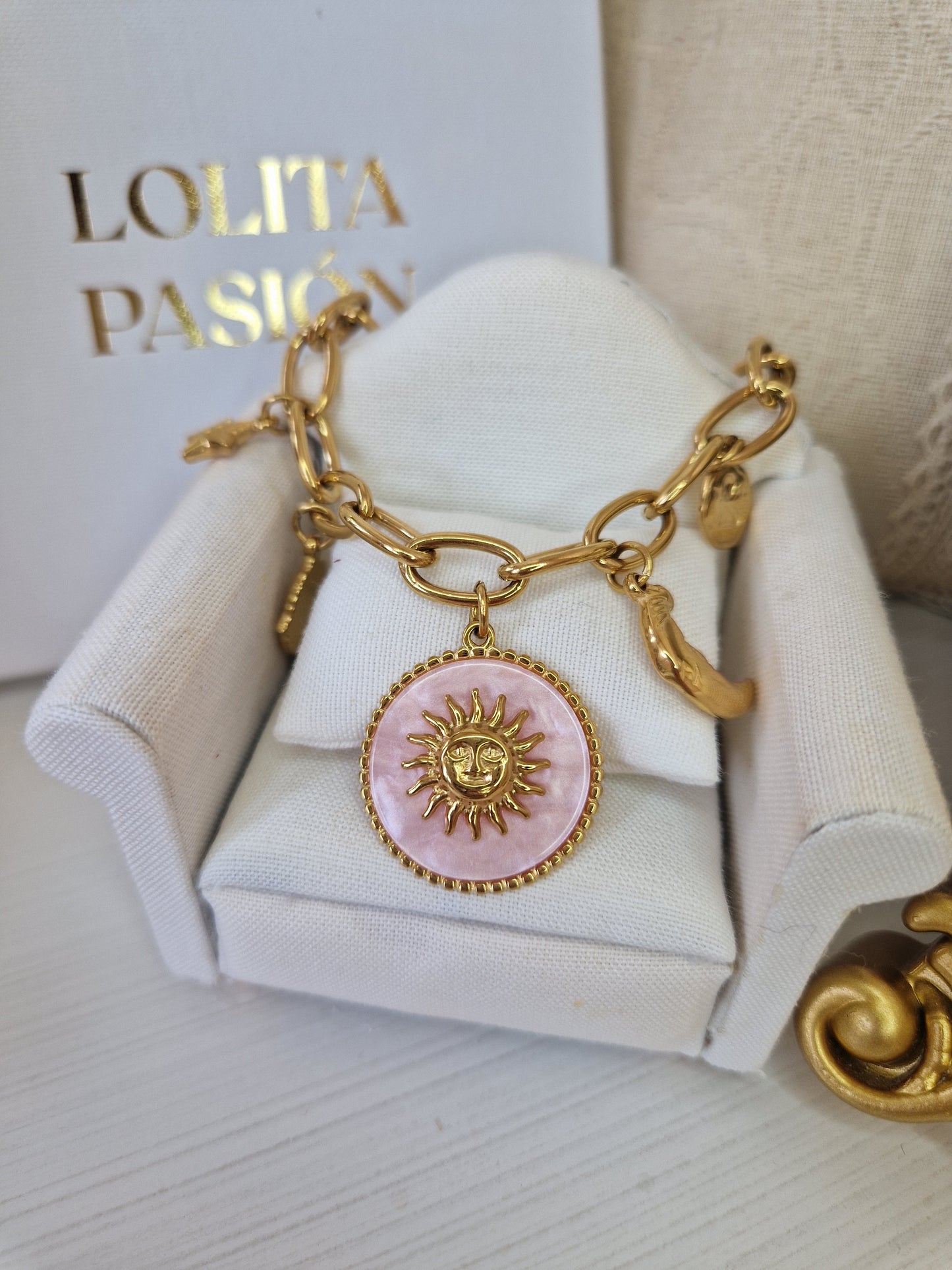 PULSERA ALEGRÍA ROSA