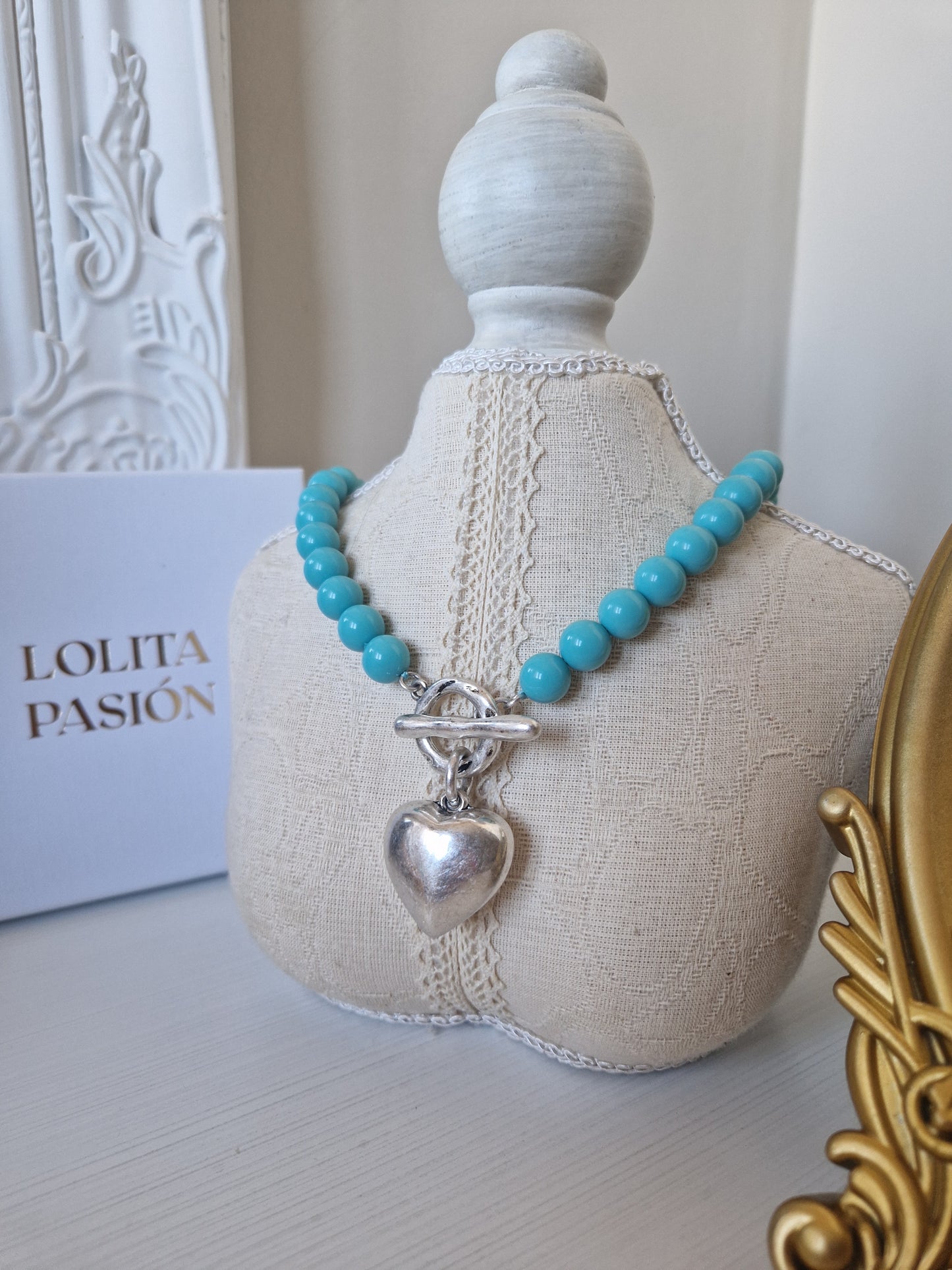 COLLAR PROMESA TURQUESA