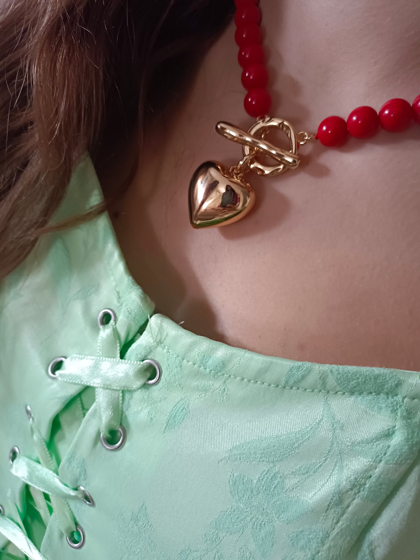 COLLAR PROMESA ROJO