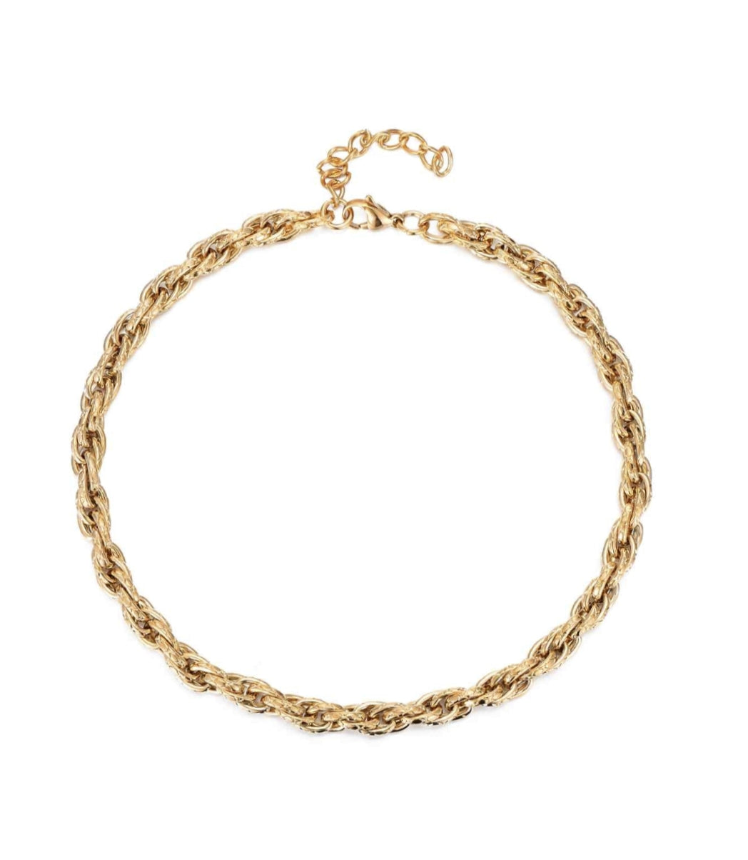 collar choker venus dorado