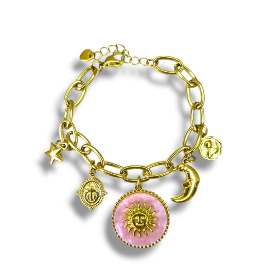 PULSERA ALEGRÍA ROSA