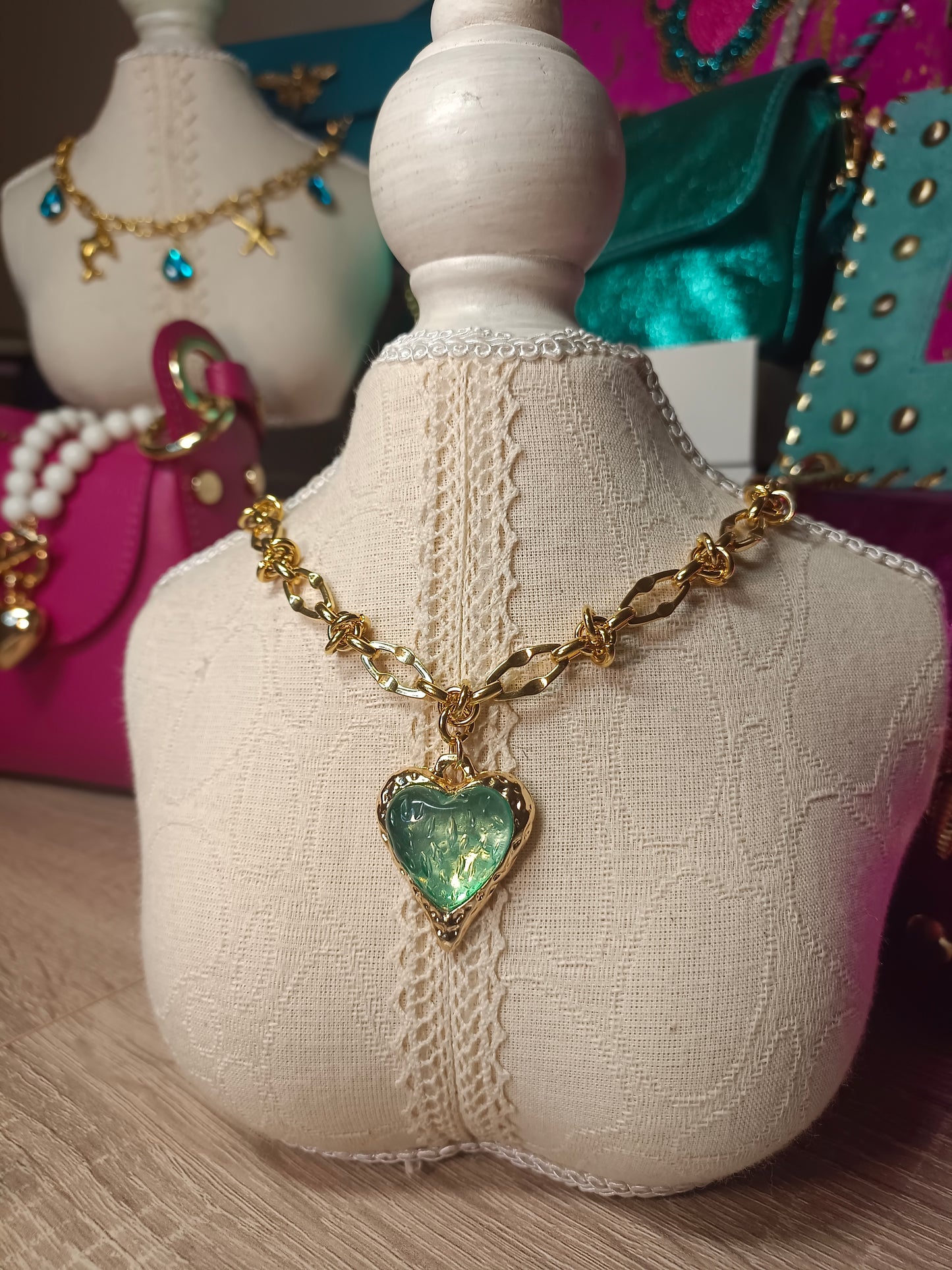 COLLAR ABIGAIL VERDE