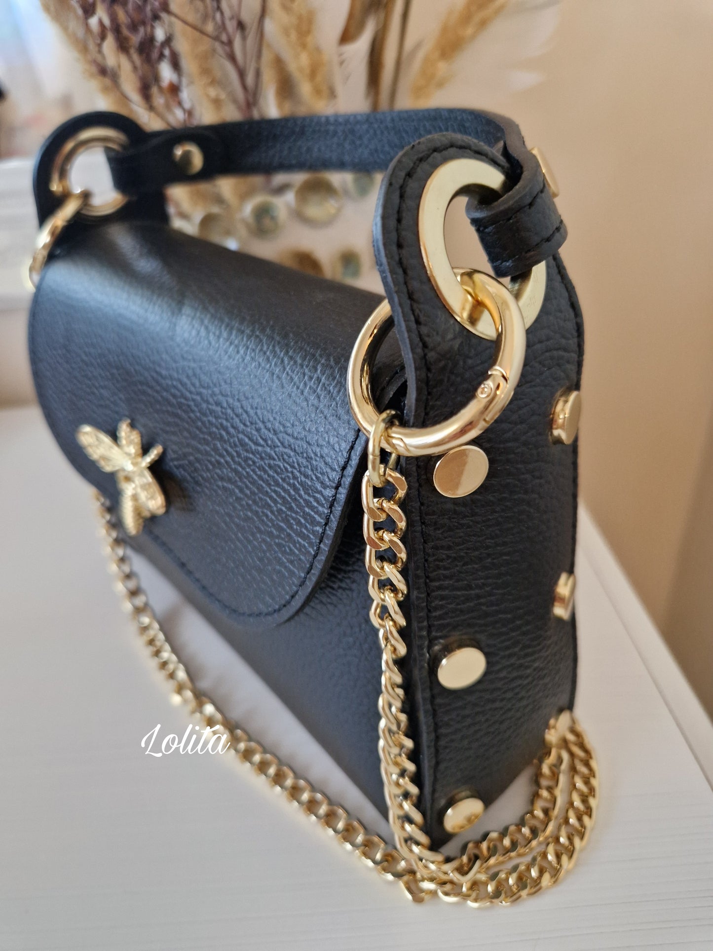 BOLSO ABEJA NEGRO