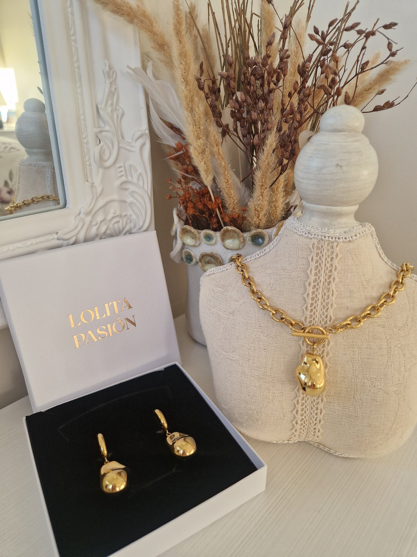 PENDIENTES ANDRÓMEDA