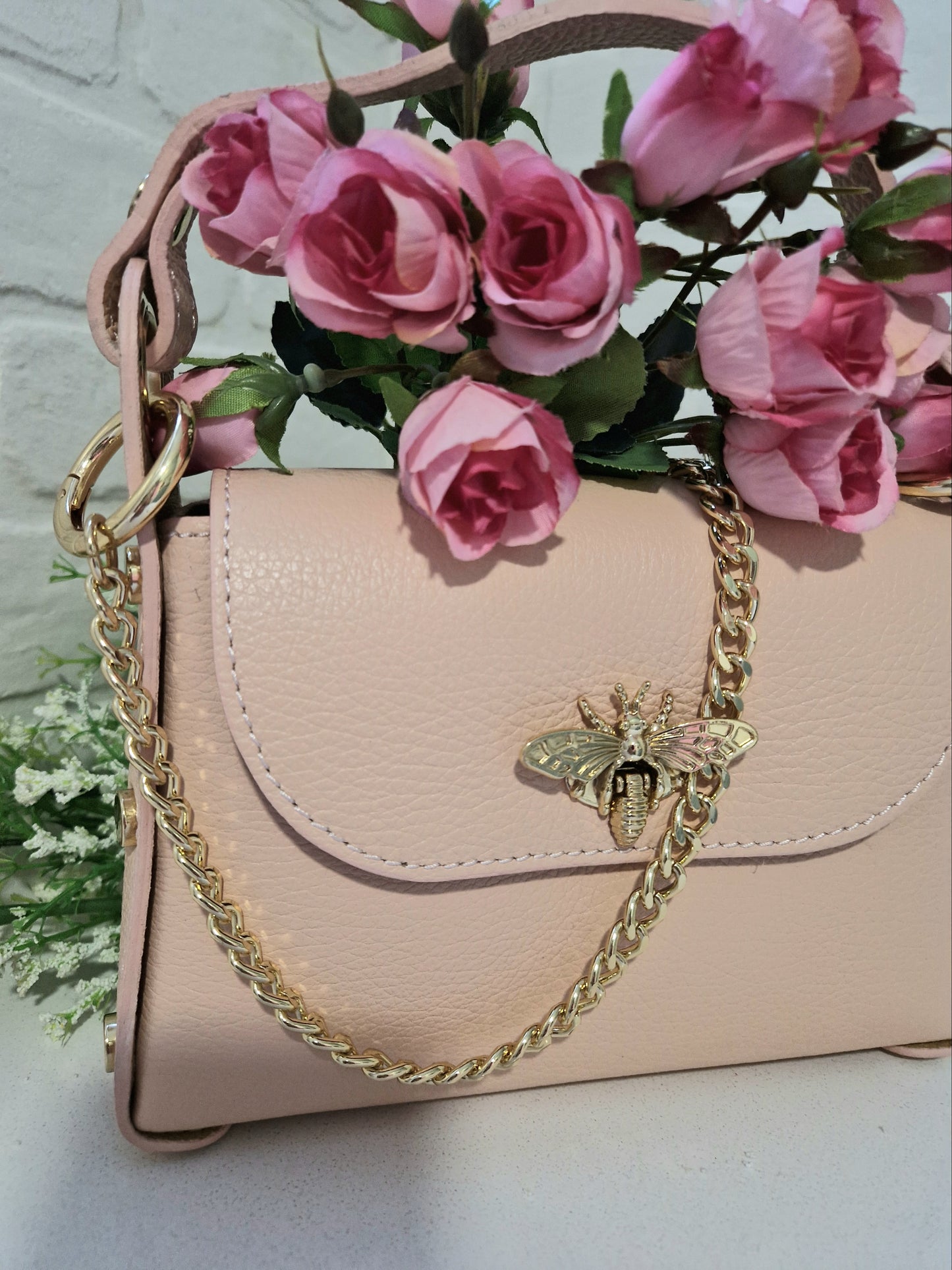 BOLSO ABEJA ROSA