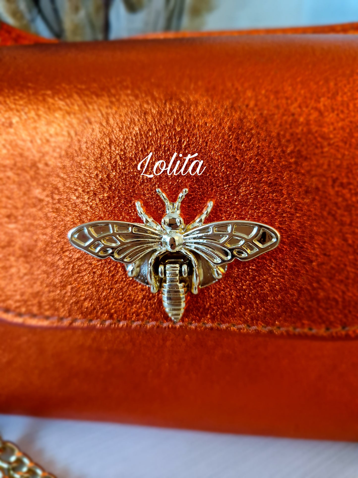 BOLSO ABEJA NARANJA