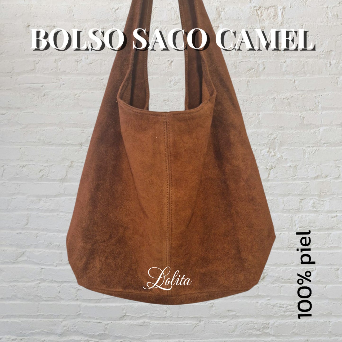 BOLSO SACO CAMEL