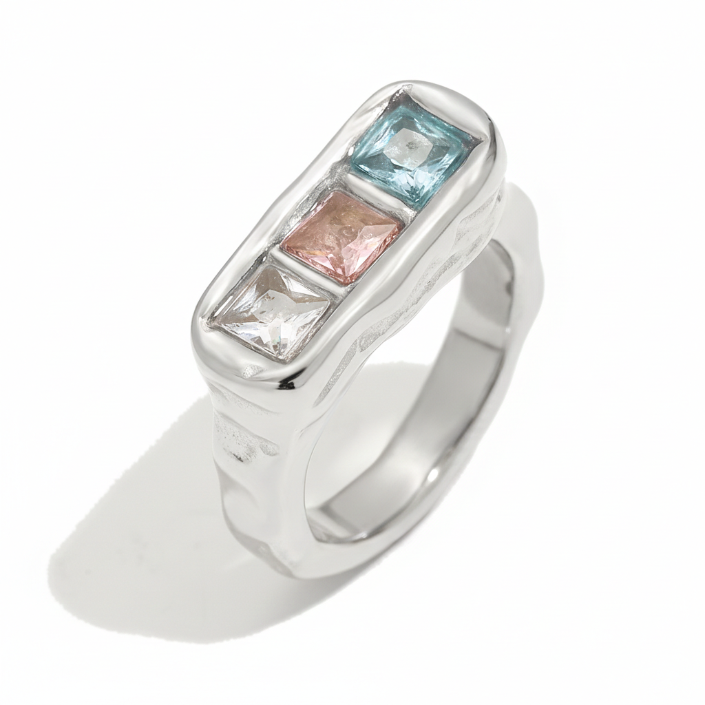 ANILLO GIZA PLATEADO