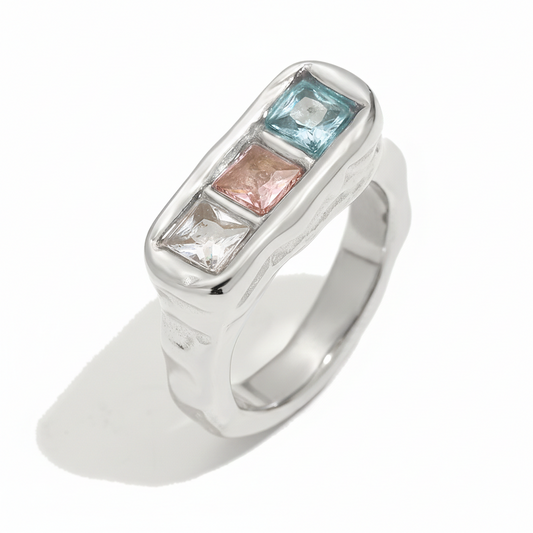 ANILLO GIZA PLATEADO