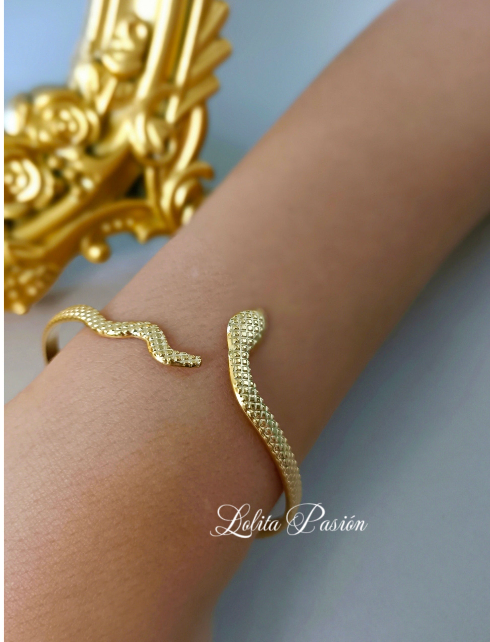 Pulsera serpiente brazalete