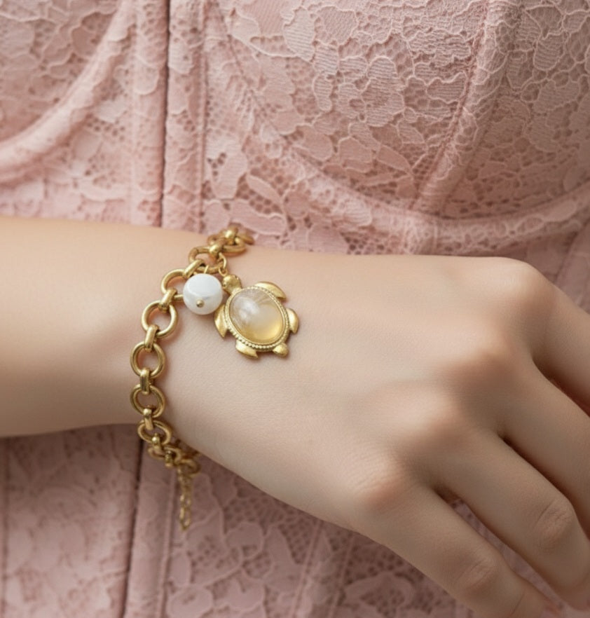 PULSERA SERENA BEIGE