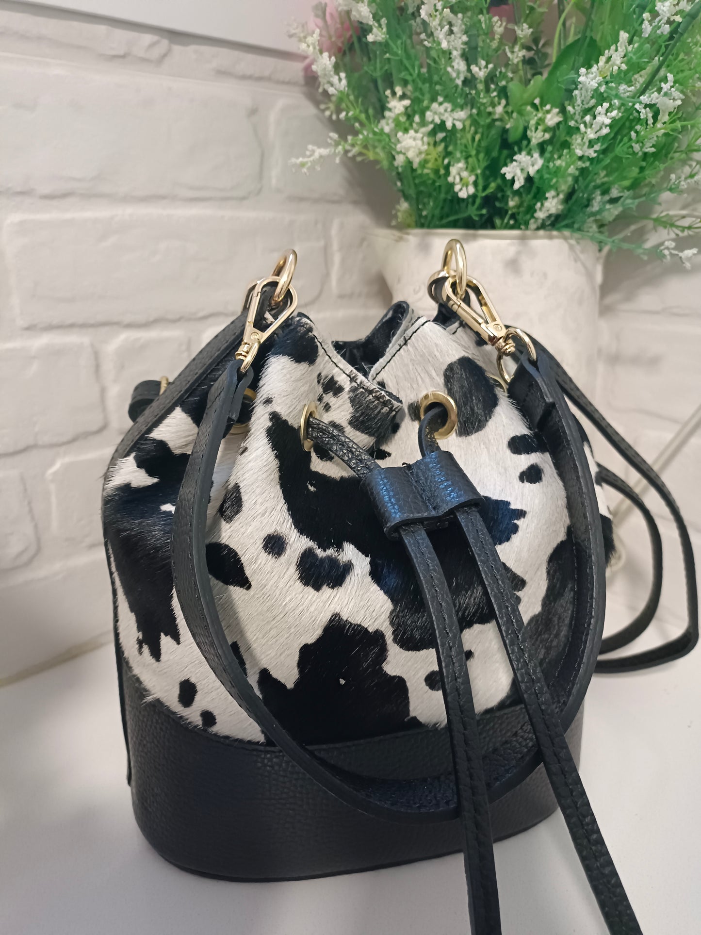 BOMBONERA PIEL VAQUITA