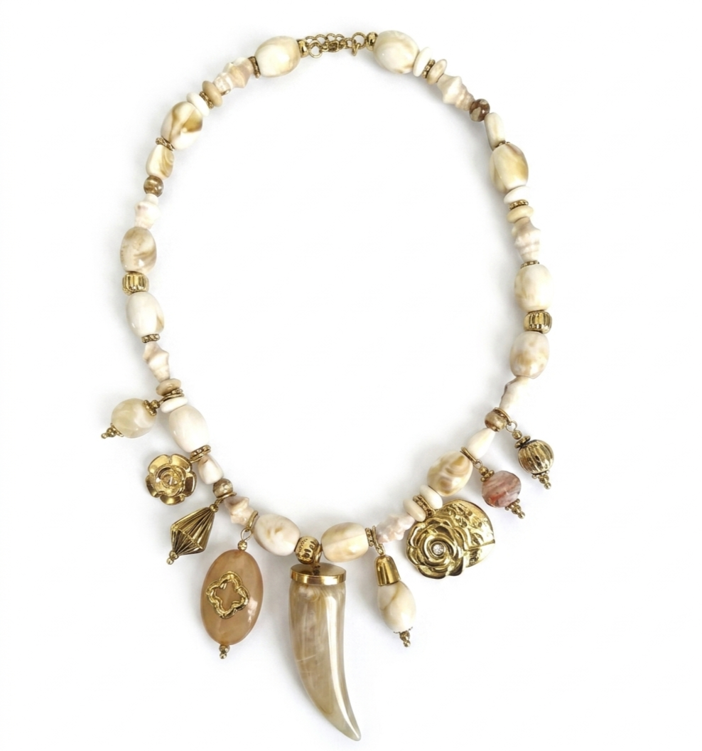 COLLAR MARFIL