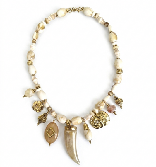 COLLAR MARFIL