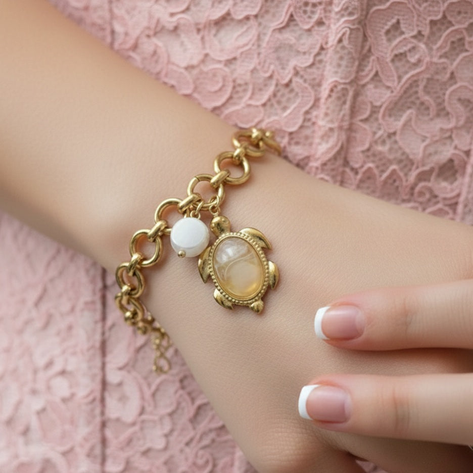 PULSERA SERENA BEIGE