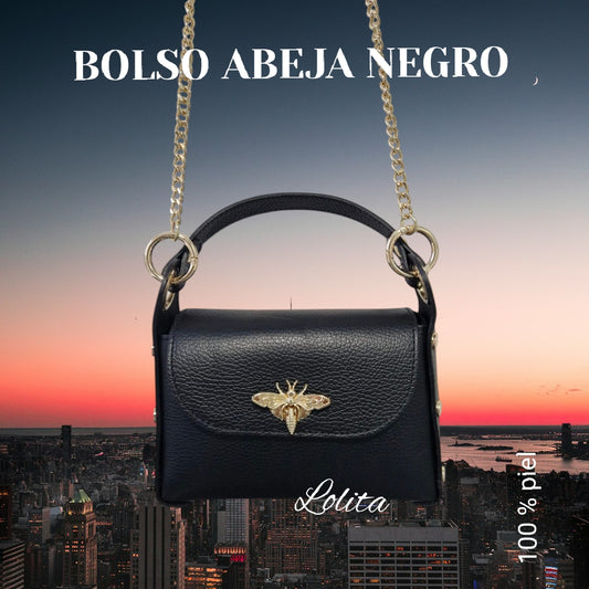 BOLSO ABEJA NEGRO