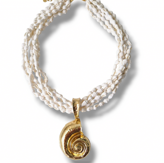 COLLAR ARENA BLANCA