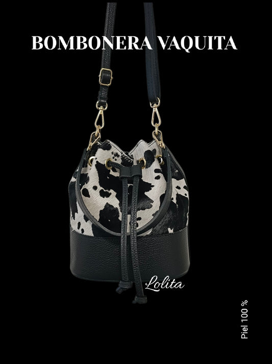 BOMBONERA PIEL VAQUITA