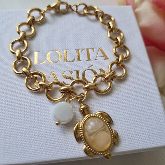 PULSERA SERENA BEIGE