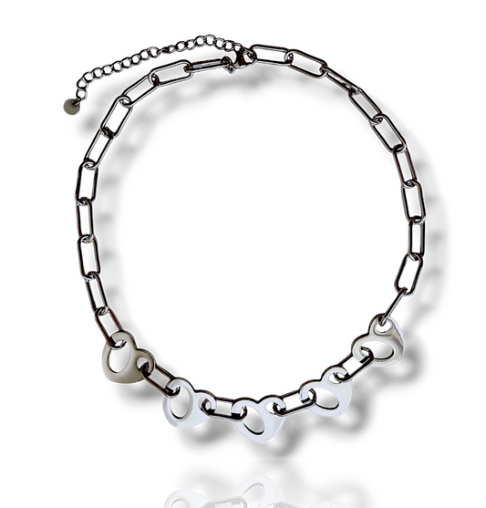 COLLAR DESAFIO PLATEADO