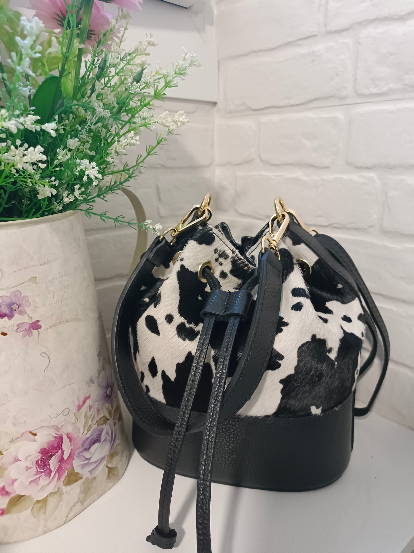 BOMBONERA PIEL VAQUITA